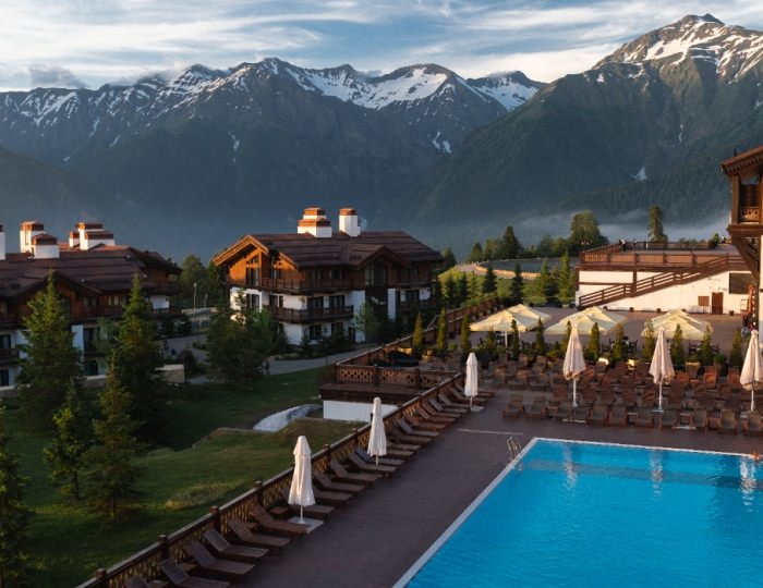 Внешний вид и территория - ГК «Поляна 1389 Отель и СПА»