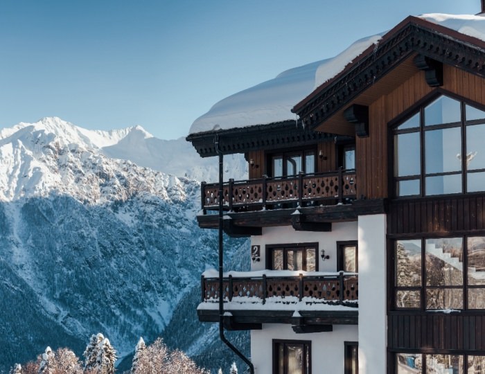 Внешний вид и территория - ГК «Поляна 1389 Отель и СПА»