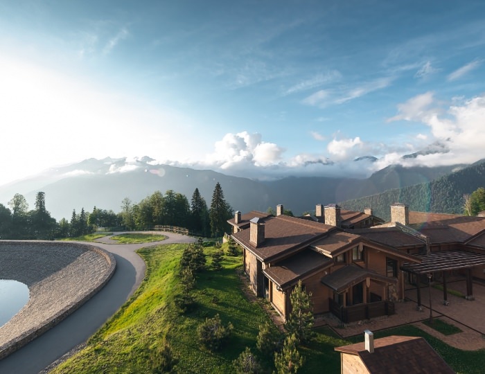 Внешний вид и территория - ГК «Поляна 1389 Отель и СПА»