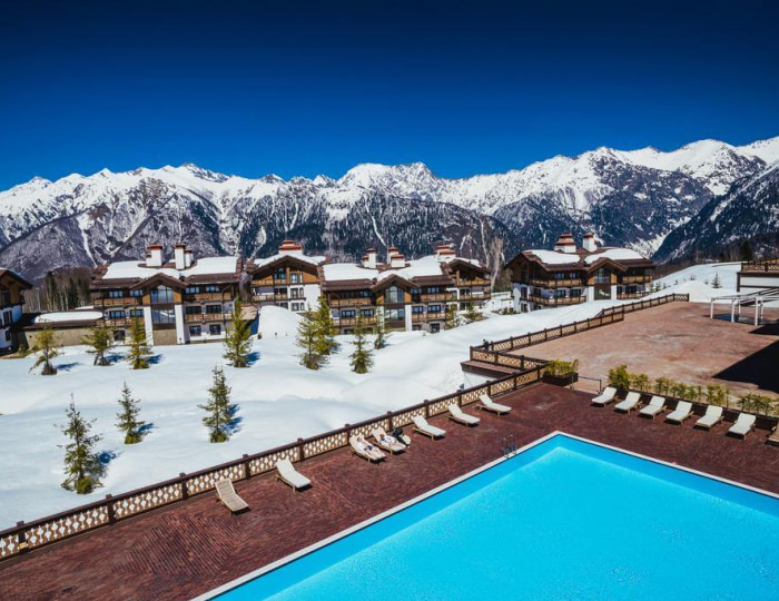 Внешний вид и территория - ГК «Поляна 1389 Отель и СПА»