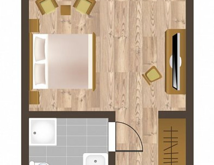 Студия (категория джуниор сюит) - ГК «Поляна 1389 Отель и СПА»