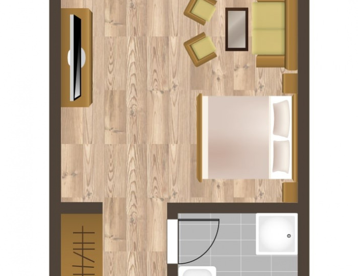 Полулюкс (категория джуниор сюит) - ГК «Поляна 1389 Отель и СПА»